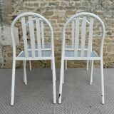 Set of 4 Robert Mallet-Stevens chairs, 1960s