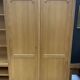 Wardrobe in solid oak
