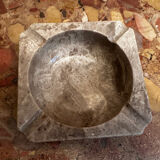 Ashtray, beige marble catch-all.