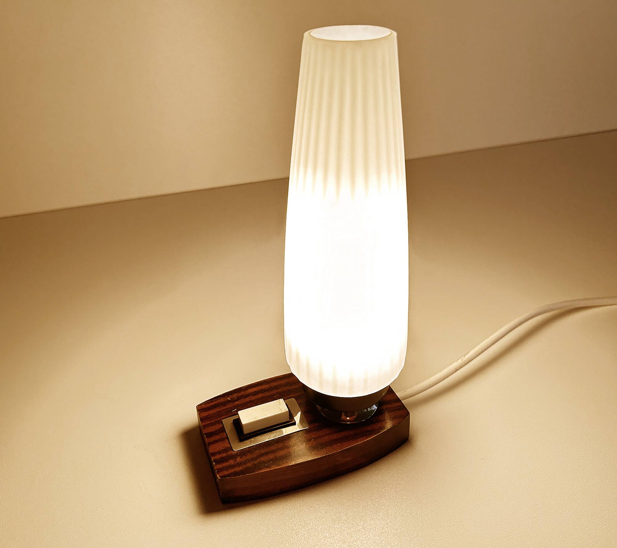 Scandinavian bedside lamp