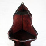 Solid wood corner shelf