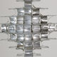 Cassiopée 9-tier pendant light - Max Sauze