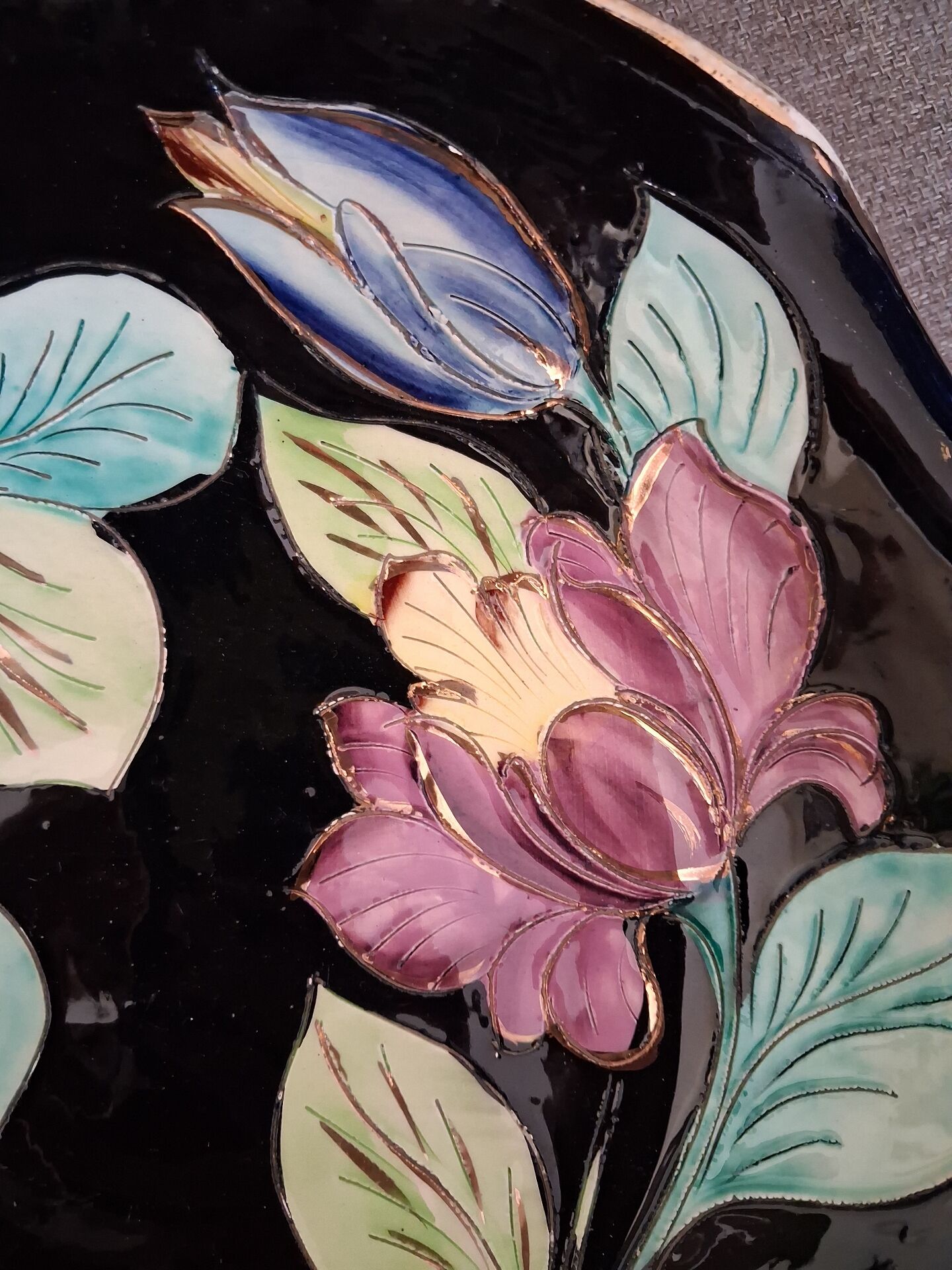Plate / Bowl Vallauris Vintage 50s/60s – Floral Decor &