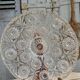Presentation dish in cut crystal