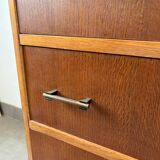 Vintage chest of drawers from the 1950s.