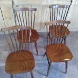 Set of 4 chairs bistro Baumann