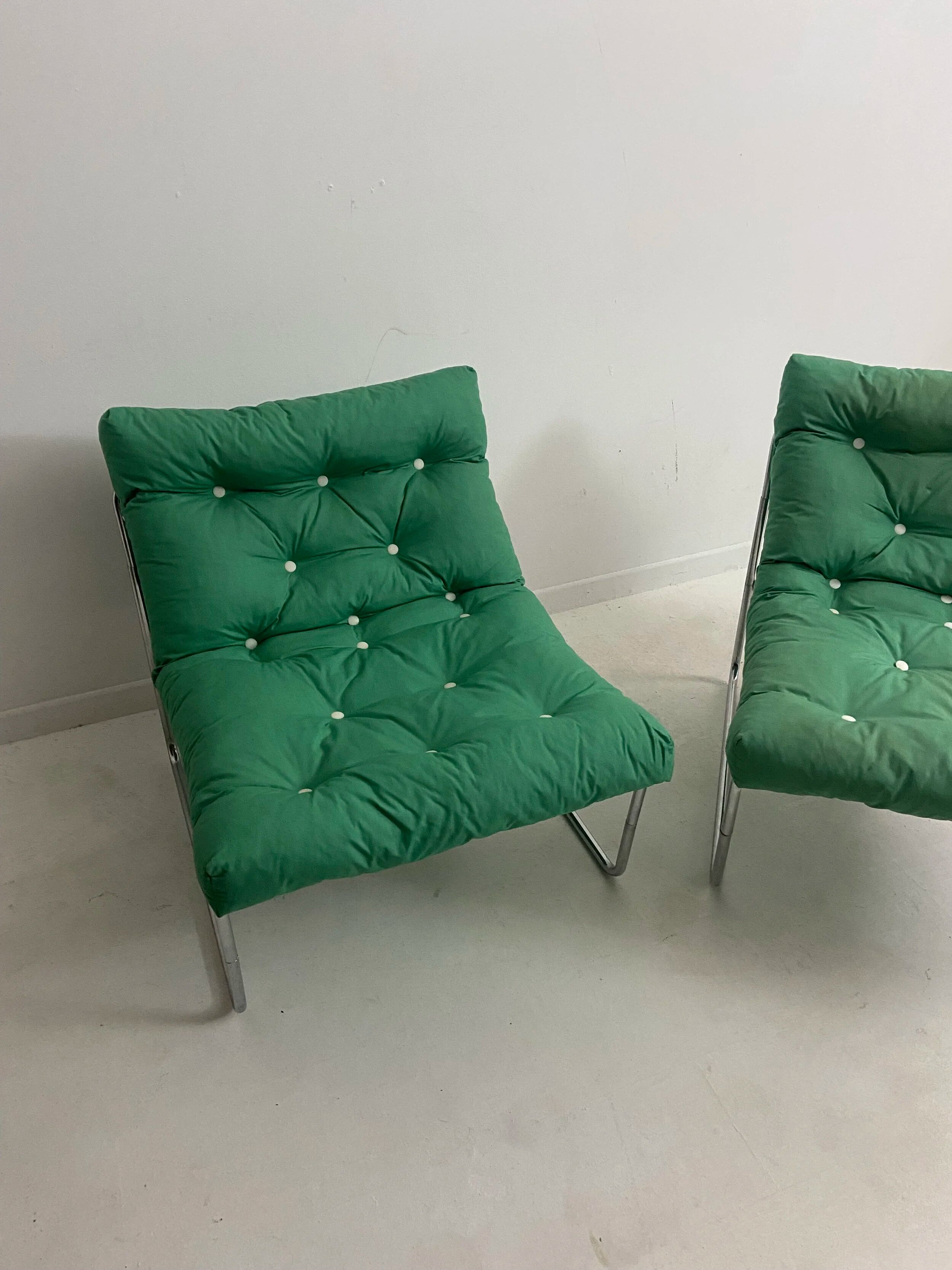 Pair of vintage armchairs