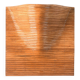 Sculptural Curved Pencil Reed Wall Lamp