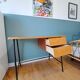 Desk and chair