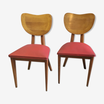 Paire de chaises vintage– années 50