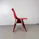 Modernist futuristic endless style printed chair attributed to Dirk van de Kooij, 2000s