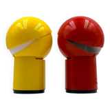 Paire de lampes Space Age italiennes Gagiplast en plastique années 70