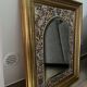 Miroir Andalou en céramique émaillée (cuerda seca)