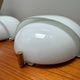 Vintage Murano glass wall lamp by Vico Magistretti for Artemide / Mania / Space Age