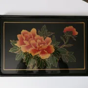 Vintage service platter in Japanese style from the 70s/80s.
