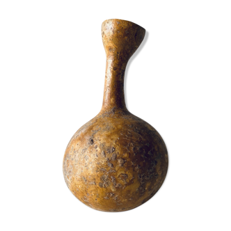 Calebasse Africaine, vase naturel ancien