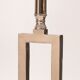 Pair of 1970s chrome table lamps inc grey silk shades