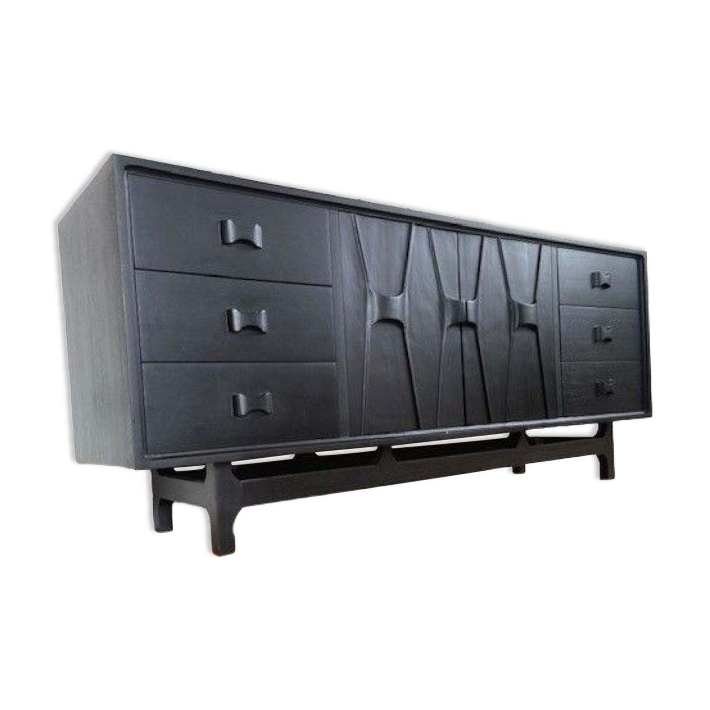 Retro brutalist sideboard