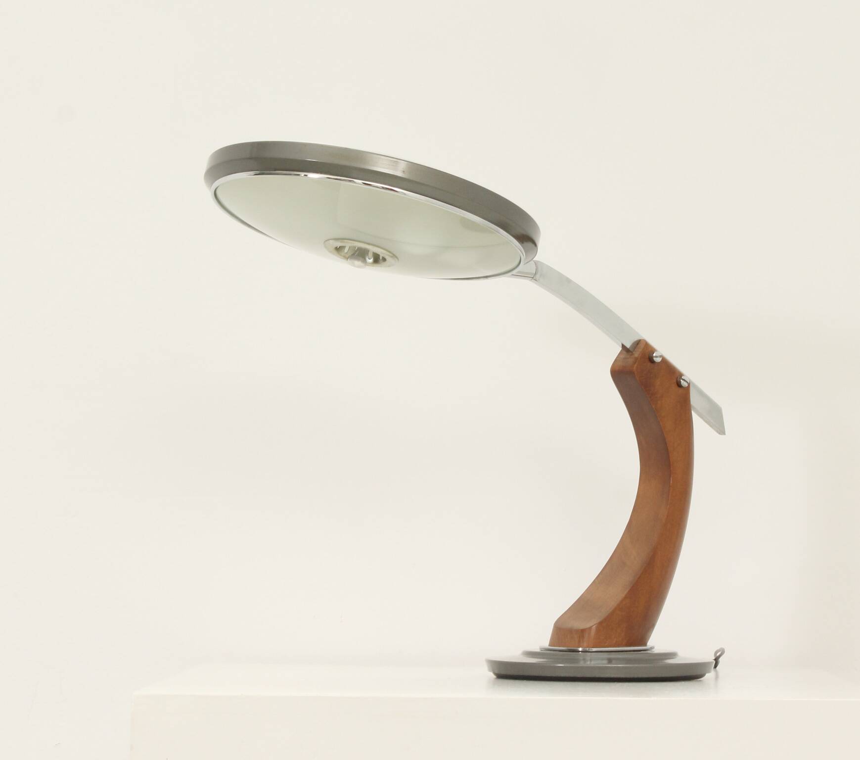 Desk lamp President S/C grey by Fase, Spain 1960s