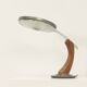 Lampe de bureau Présidente S/C grise par Fase, Espagne 1960's
