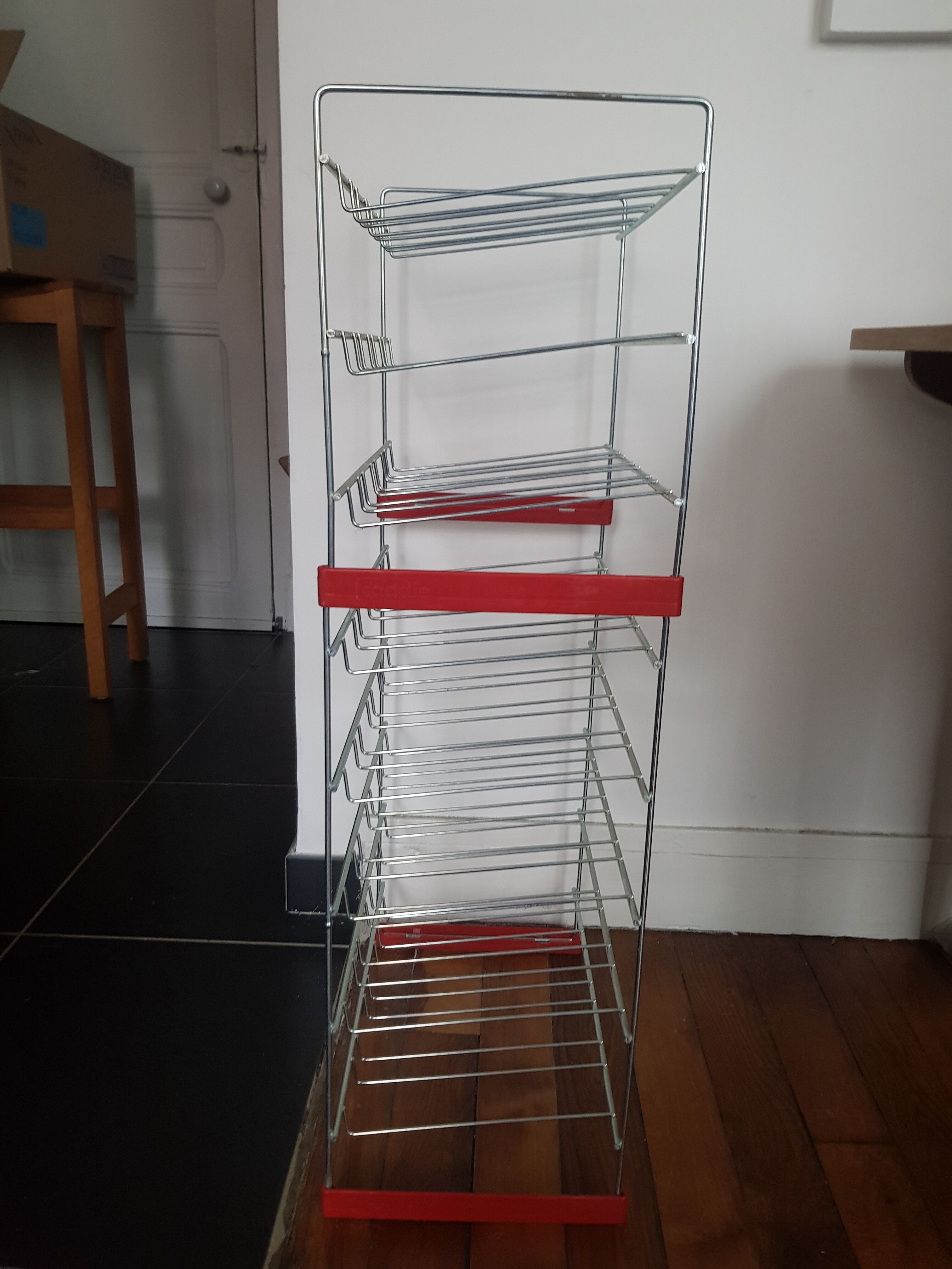 Bottle holder brand shopping cart