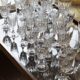Set 30 glasses Crystal Italy 50