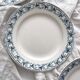 3 flat ironstone plates “Jenny” Saint Amand