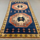 Turkish kazak rug oriental 235x125 cm