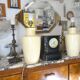 Pair of ceramic lamp legs