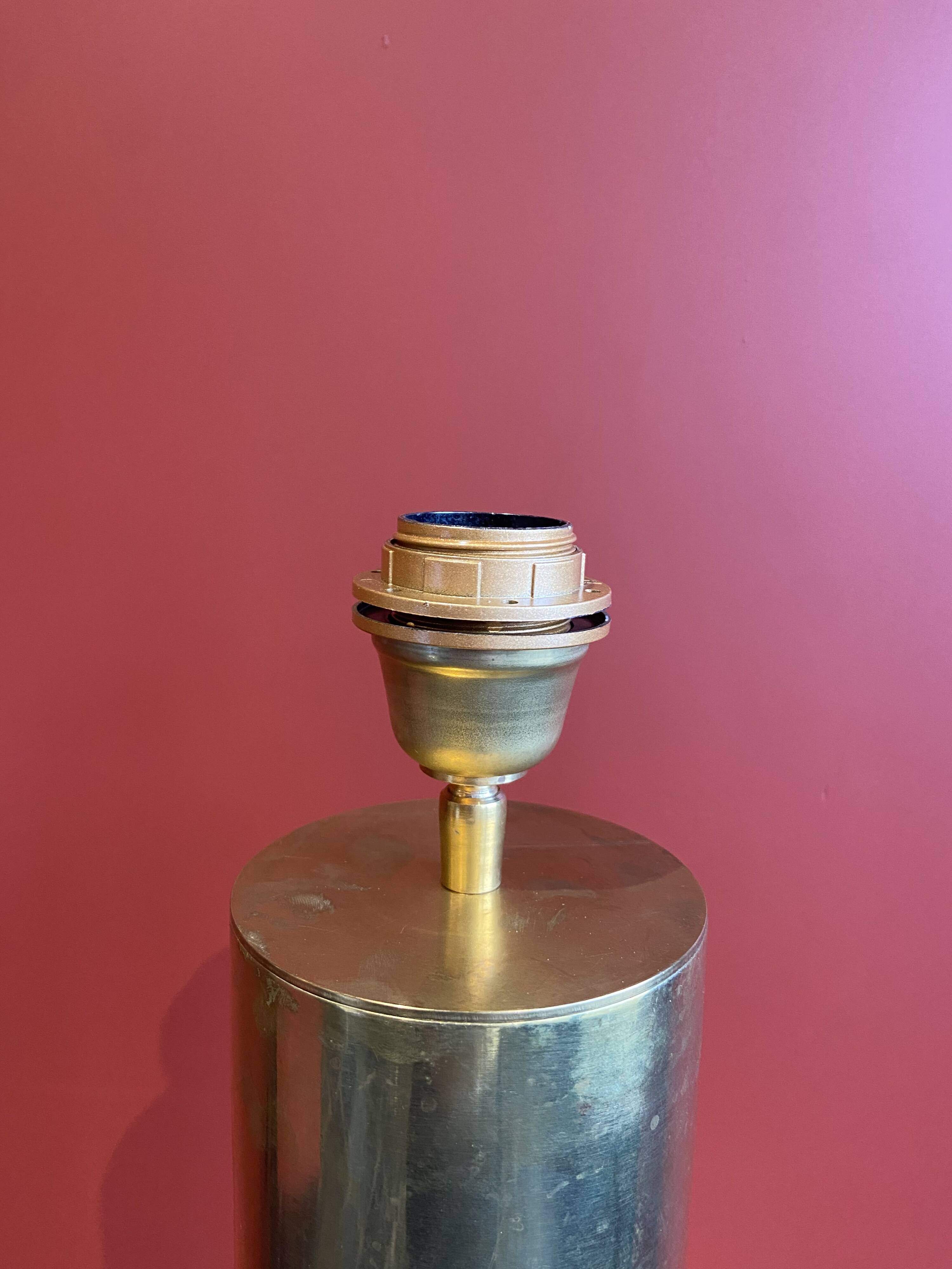 Table lamp "German Magdeburg Shell Socket" World War I, from
