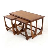 G-Plan coffee table with nesting tables - mid century modern