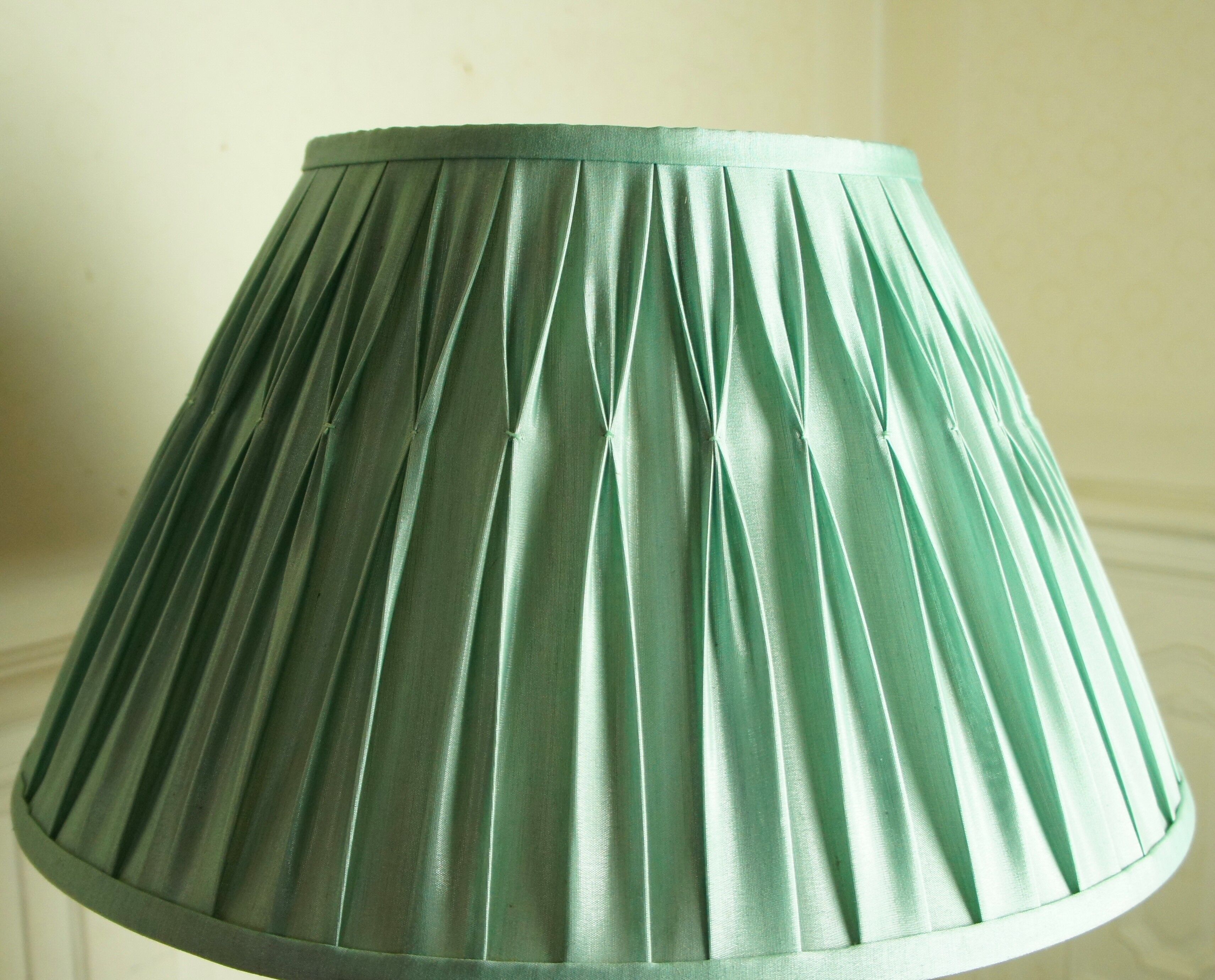 Ceramic lamp signed "Accolay Yonne" vintage