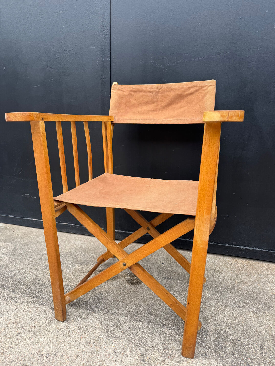 Director's chair from the 1950s.