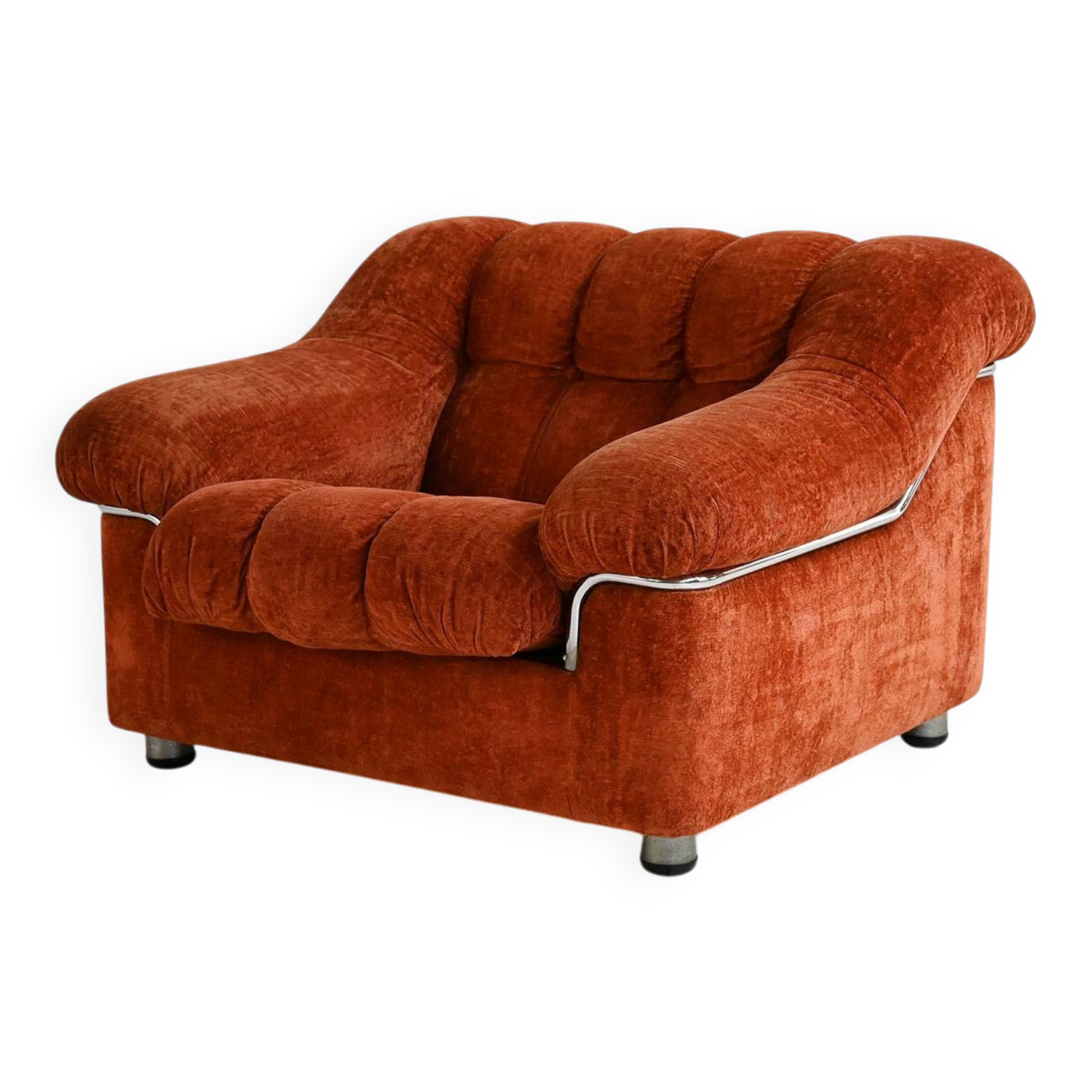 Italian vintage armchair from the 1970s