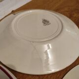 Lunéville 7 assiettes plates La potasse par Hansi