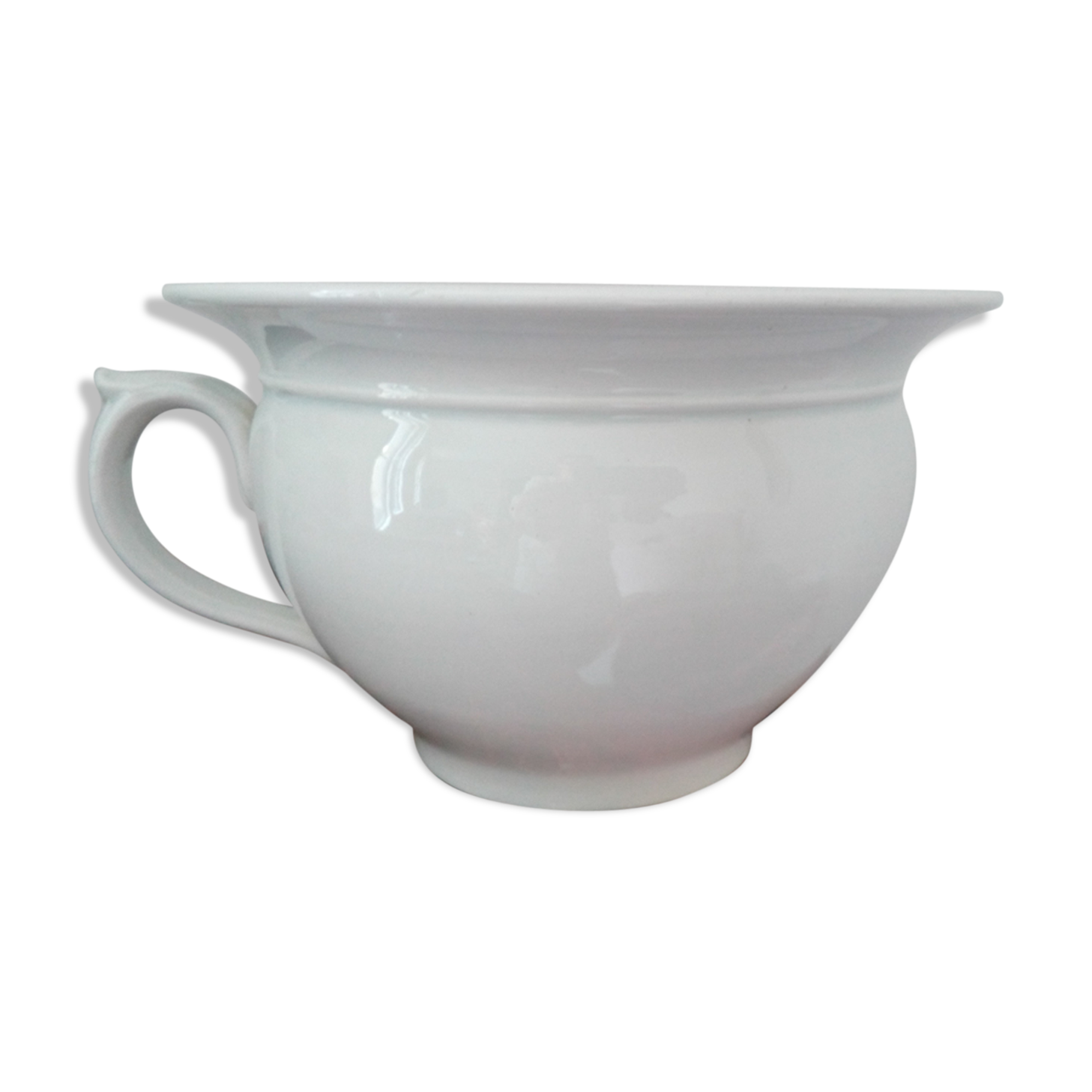 Lunéville blue white pot cache