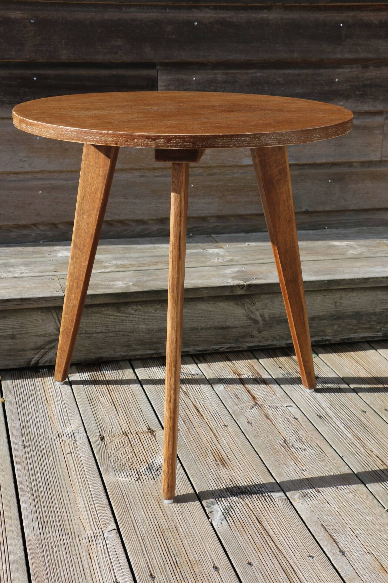 Table basse chêne tripode 600mm