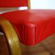 4 chairs "bow wood" by Hugues Steiner 50