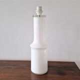 White glass table lamp by Gert Nyström for Hyllinge, Sweden 1960's