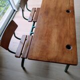 vintage 2-seater music stand
