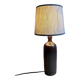 Vintage stoneware bottle lamp