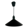 Industrial pendant light in enamelled sheet metal