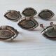 Set of 6 drawer handles