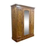 Victorian dressing room of the nineteenth in blond mahogany - removable