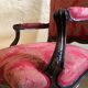 False pair of Louis XV style armchairs, nineteenth century