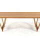 mid century modern Coffee table 'Deinum'  vintage design with magazine rack