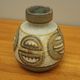 Ceramic vase, Danish design, 1970s, production: Soholm