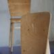 2 chaises Tout-bois attribué à Vauconsant 1941