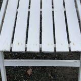 Paire de fauteuils de jardin en bois des années 1960 de la marque youpy