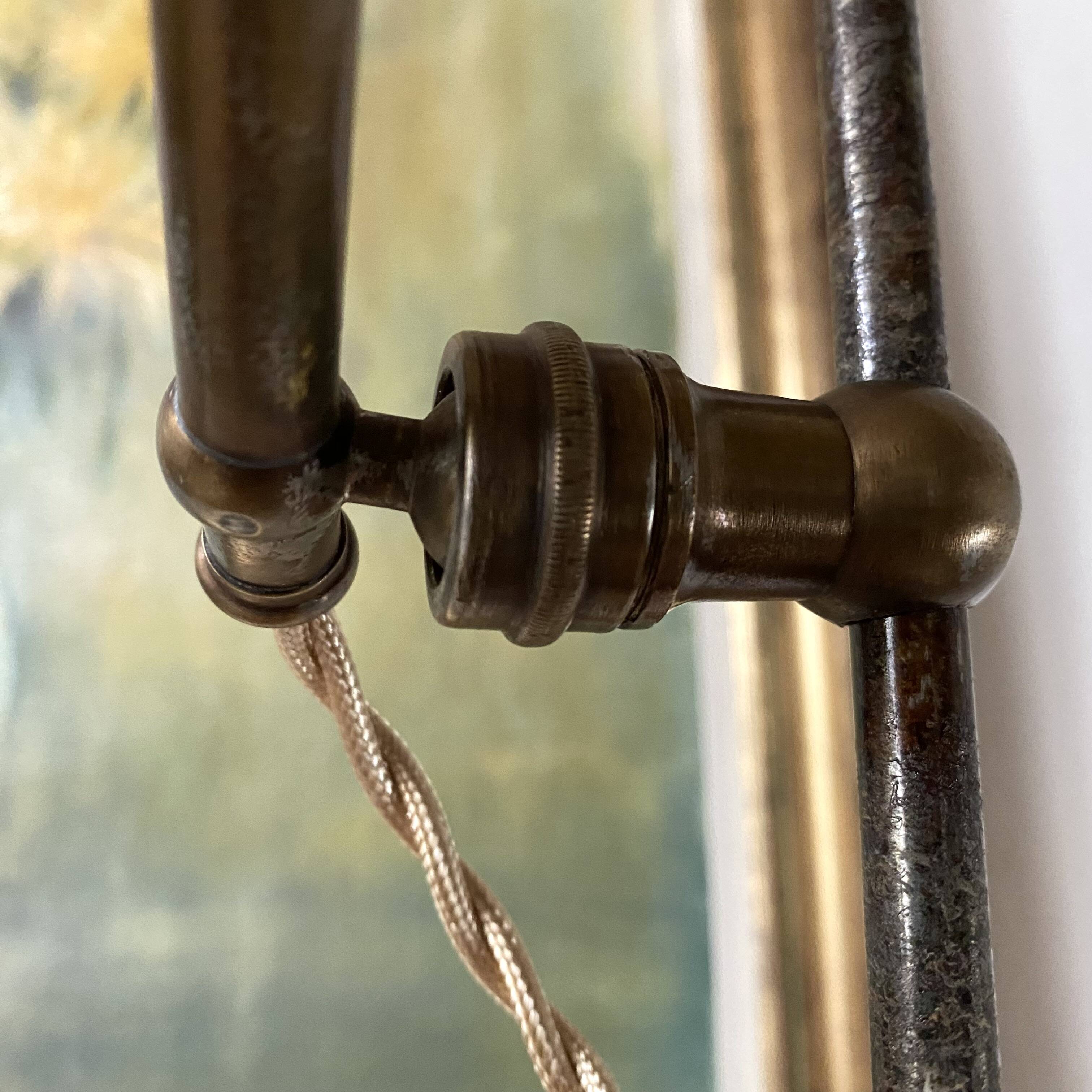 Jeweller's lamp, desk lamp, workshop early 20th century